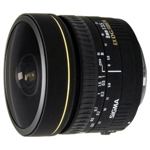 Sigma AF 8mm f/3.5 EX DG Fisheye Canon EF