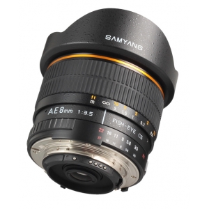 Samyang 8mm f/3.5 AS IF UMC Fish-eye CS II Nikon